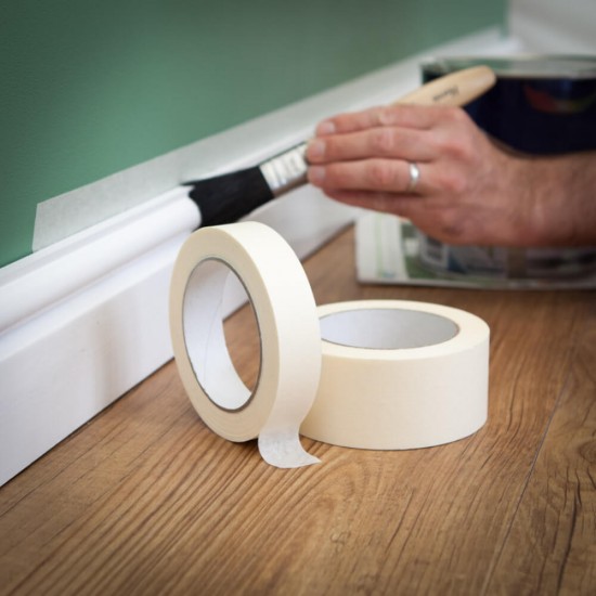 Banda Adeziva de Hartie pentru Mascare Tesa, 15mm x 50m, Banda Adeziva Tesa, Banda de Hartie Adeziva, Banda Hartie Tesa, Banda Hartie Adeziva Tesa, Banda de Mascare, Banda Mascare Tesa, Banda Tesa de Mascare, Banda de Hartie pentru Mascare