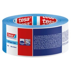 Banda Adeziva Mascare Pp Exterior 50m*50mm Albastra Tesa