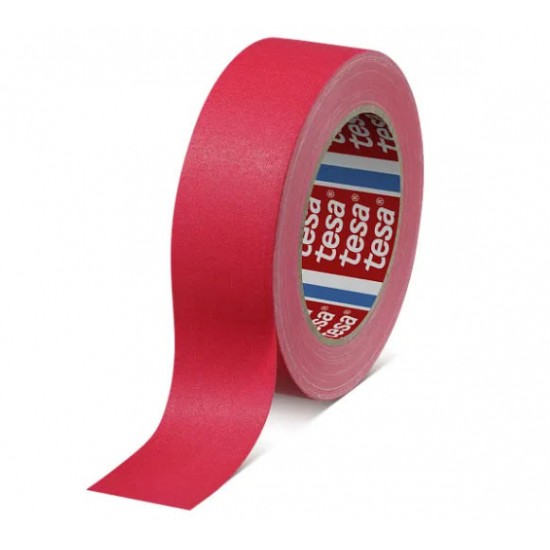 Banda Adeziva Textila Roz Neon 25m*25mm Tesa