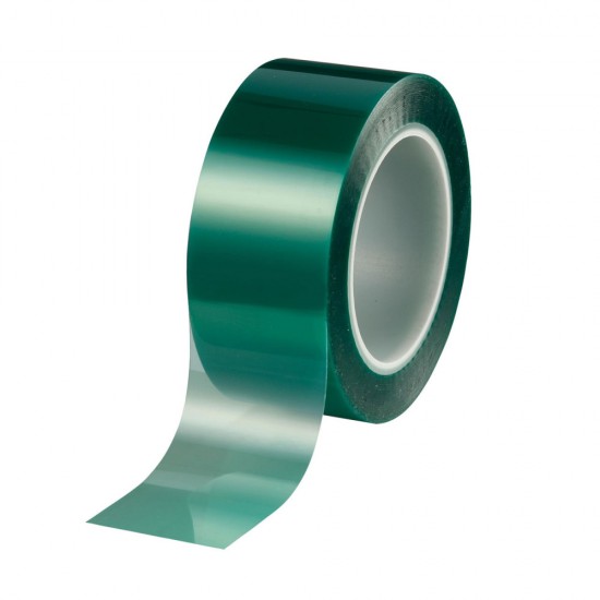 Banda Adeziva Mascare Temp Inalte 220 Grade 66m*50mm Verde Tesa