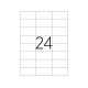 Etichete Autoadezive A4 Tanex, 24/Coala, Colturi Drepte, 100 Coli/Top, 70x37.125 mm, Etichete Adezive, Etichete A4, Etichete Autoadezive in Coala, Hartie Autocolanta A4, Hartie Autoadeziva, Etichete Drepte Autoadezive, Coli de Etichete Autoadezive