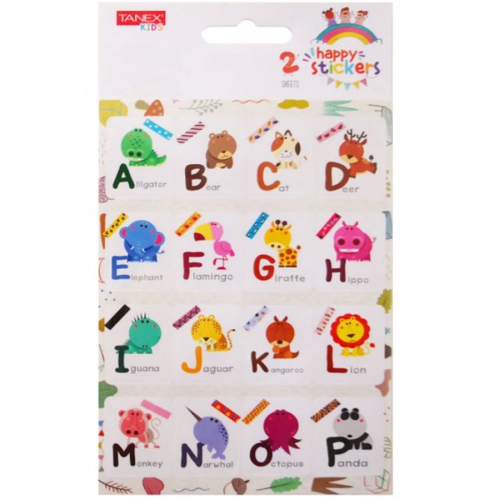 Sticker Litere Mari 2 2/set Mtc-107 Tanex