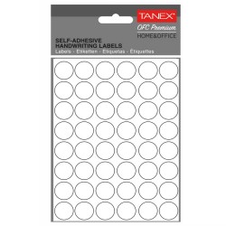 Etichete Rotunde 16mm Albe 480/tipla Tanex