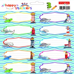 Etichete Scolare 30/set Vapoare Tls-764 Tanex