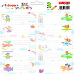 Etichete Scolare 30/set Avioane Tls-727 Tanex