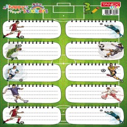 Etichete Scolare 30/set Fotbal Tls-804 Tanex