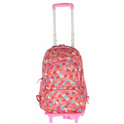 Ghiozdan Troller Clasele I-iv Roz Pigna