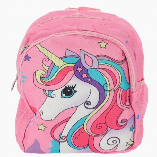 Ghiozdan Clasa 0 Sf Roz Pal 30 X 24 X 12 Cm Pigna