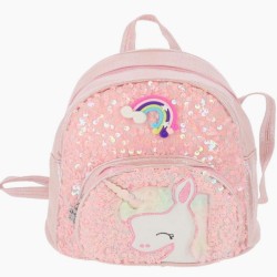 Ghiozdan Clasa 0 Sf Roz Pal 23 X 22 X 12 Cm Pigna