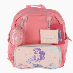 Ghiozdan Clasa 0 2 Fermoare Roz Pigna