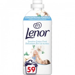 Lenor Balsam Rufe Sensitive Cotton Fresh 1239 ml, 59 Spalari