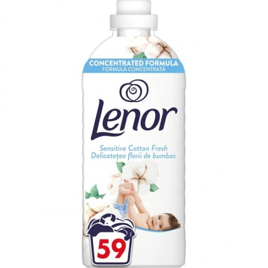Lenor Balsam Rufe Sensitive Cotton Fresh 1239 ml, 59 Spalari
