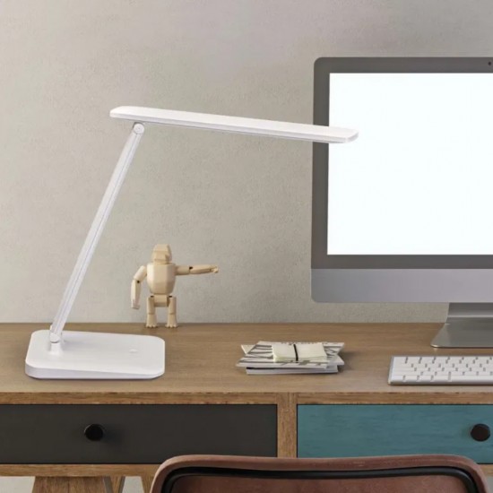 Lampa Led De Birou, Reincarcabila Mobila Maulsally, Intensitate Reglabila In Culori Variate - Alb