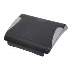 Suport Pentru Picioare, Din Plastic Cauciucat, Ajustabil (x4), 37x25 Cm, Maul Solid - Negru