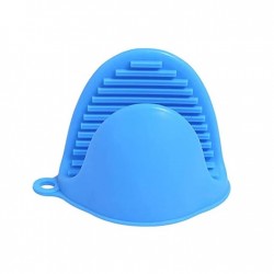 Manusa De Protectie Pentru Cuptor Din Silicon, Culoare Albastra