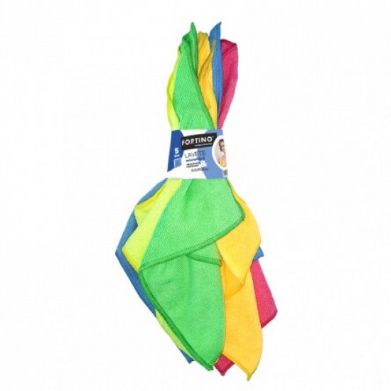 Laveta Din Microfibra Fortino, 5 Buc/set