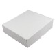 Set 100 Cutii cu Autoformare, 300x260x100 mm, Carton Alb