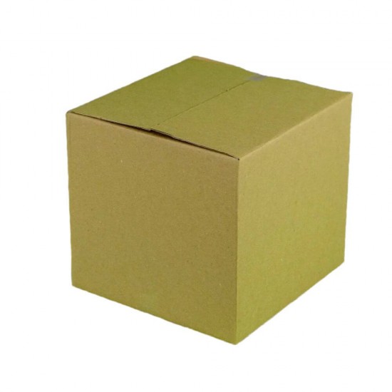 Set 50 Cutii Clasice, 75x75x103 mm, Carton CO3 Natur