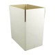 Set 50 Cutii Clasice, 93x93x132 mm, Carton CO5 Alb/Natur