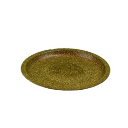 Set 100 Farfurii Biodegradabile, 28 cm, din Tarate de Grau