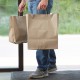 Sacose din Hartie Natur 25x14x30 cm, 250 Buc/Bax, Pungi Hartie, Plase Hartie, Plase Hartie Maro, Pungi Hartie Maro, Sacose Hartie, Sacose Natur, Sacose Hartie Natur, Sacose Hartie cu Maner