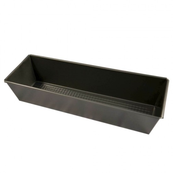 Tavita Cozonac, 30x11x7.4 cm, Neagra, Tavi pentru Cozonaci, Tavi Cozonaci, Forme pentru Cozonaci, Tavite Metal pentru Copt Cozonaci, Forme Metalice Copt Cozonaci, Tavi de Copt Cozonaci, Tavite Dreptunghiulare Cozonaci, Tavi si Forme Cuptor