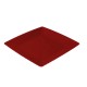 STERK Farfurie Patrata Mare, 23x23x1.5 cm, Rosie, Plastic, Farfurie Patrata Rosie, Farfurie Rosie, Farfurie Plastic, Farfurie Patrata, Farfurie Adanca Patrata, Farfurie Adanca, Vesela Masa, Farfurii Adanci
