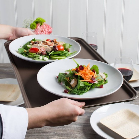 Tava Plastic Donald, 42.5x30 cm, Maro, Tavi de Plastic pentru Servire, Suport Plastic Vase,Tava Plastic pentru Autoservire, Tava pentru Autoservire, Tavi Plastic pentru Restaurante, Tavi Plastic pentru Transport Alimente