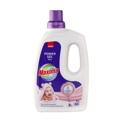 Detergent Gel Concentrat pentru Rufe Sano Maxima Baby, 3 L, Parfum Floral, Detergent Concentrat Rufe, Detergent Rufe, Detergent Gel Rufe, Detergent Haine, Detergent Lichid, Detergent Gel Haine, Detergent Rufe Bebelusi, Detergent Haine Bebe