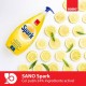 SANO Spark Detergent Lichid pentru Vase, 1 L, Lamaie, Detergent Vase cu Parfum Delicat de Lamaie, Sano Spark Lemon, Detergent Vase cu Pompita, Detergenti Lichizi pentru Vase, Detergent Bucatarie, Solutie de Curatat Sano