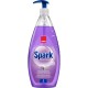 SANO Spark Detergent Lichid pentru Vase, 1 L, Parfum Lavanda, Detergent Vase cu Parfum Delicat de Levantica, Detergent Vase cu Pompita, Detergenti Lichizi pentru Vase, Detergent Bucatarie, Solutie de Curatat Sano