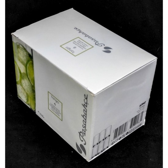Set 6 Pahare din Sticla Tango, Cantitate 290 ml