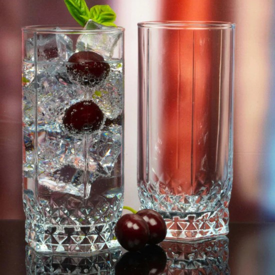 Set 6 Pahare din Sticla Valse Cantitate 290 ml