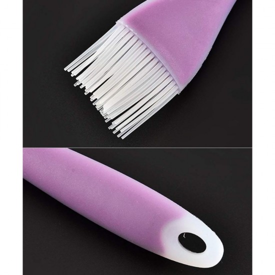 Pensula din Silicon pentru Gatit, Dimensiune 17x3 cm, Culoare Roz, Roz, Pensula Gatit, Pensula din Silicon, Pensula pentru Bucatarie, Ustensile pentru Bucatarie, Pensula de Bucatarie, Pensule pentru Gatit, Ustensile pentru Gatit, Pensula Ulei