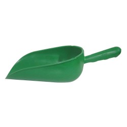 Scafa Plastic Alimente, 21x7x4 cm, Verde, Scafa Manuala pentru Alimente, Scafe Mici din Plastic pentru Alimente, Instrumente si Ustenstile Bucatarie, Scafa Mica Plastic pentru Zahar si Faina, Scafa din Plastic pentru Cantarirea Alimentelor