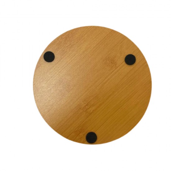 Suport Rotund pentru Vase Fierbinti, 17x17x0.4 cm, Lemn, Suport, Suport Vase, Suport din Lemn, Suport Vase Fierbinti, Suport Rotund, Suport Rotund Lemn, Suport Rotund din Lemn, Suport pentru Vase Fierbinti, Suport Vase Maro, Suport de Vase