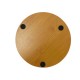 Suport Rotund pentru Vase Fierbinti, 17x17x0.4 cm, Lemn, Suport, Suport Vase, Suport din Lemn, Suport Vase Fierbinti, Suport Rotund, Suport Rotund Lemn, Suport Rotund din Lemn, Suport pentru Vase Fierbinti, Suport Vase Maro, Suport de Vase