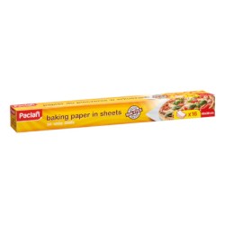 Hartie pentru Copt Paclan, 16 Buc/Set, 42x38 cm, Hartie Siliconata pe Ambele Fete, Hartie de Copt, Hartie Cerata Copt, Hartie Cerata de Copt, Hartie Cerata Coli, Hartie de Copt, Hartie Pergament, Hartie Siliconata