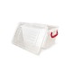 Cutie Alimente STERK, 1.5L,19x14x9.5 cm, Dreptunghiulara cu Capac si Manere, Plastic Transparent, Cutii din Plastic Depozitare Alimente, Cutie Alimentara din Plastic, Caserole din Plastic pentru Alimente, Cutii Depozitare cu Capac pentru Alimente
