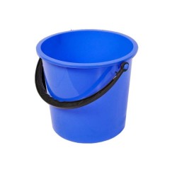 Galeata Rotunda STERK, 10L, Albastra, Galeti Rotunde pentru Mop, Galeti Plastic Simple, Galeti 10 Litri pentru Curatenie Casa, Galeata pentru Mop, Galeti Rotunde pentru Mop, Galeti Rotunde 10 Litri, Galeata pentru Uz Casnic