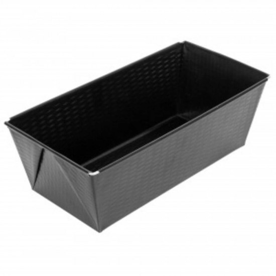 Tavita Cozonac, 25x11 cm, Neagra, Tavi pentru Cozonaci, Tavi Cozonaci, Forme pentru Cozonaci, Tavite Metal pentru Copt Cozonaci, Forme Metalice Copt Cozonaci, Tavi de Copt Cozonaci, Tavite Dreptunghiulare Cozonaci, Tavi si Forme Cuptor