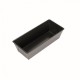 Tavita Cozonac, 25x11 cm, Neagra, Tavi pentru Cozonaci, Tavi Cozonaci, Forme pentru Cozonaci, Tavite Metal pentru Copt Cozonaci, Forme Metalice Copt Cozonaci, Tavi de Copt Cozonaci, Tavite Dreptunghiulare Cozonaci, Tavi si Forme Cuptor