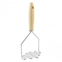 Tel pentru Cartofi, Maner Lemn, Model Zig Zag, Teluri, Pisator Metalic pentru Cartofi, Zdrobitor pentru Cartofi, Pasator Cartofi, Tel de Metal pentru Zdrobit Cartofi, Teluri pentru Piure, Tel din Metal pentru Cartofi, Tel pentru Maruntit Legumele