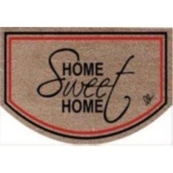 Covoras Usa OPTIM DEKO, 40x60 cm, Cauciuc/Fibra Cocos, Model Home Sweet Home, Covorase Intrare HOME SWEET HOME OPTIM DEKO, Covoras cu Text pentru Usa, Pres Usa Modele, Presuri Intrare, Covorase Intrare si Presuri