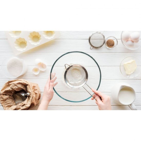 Cana Gradata, 500 ml, 12x10x12 cm, Maner Plastic, Recipiente Gradate 500 ml, Recipiente Plastic Gradate pentru Faina, Recipiente Gradate pentru Masurare, Cana Plastic Gradata pentru Masurare, Pahar Gradat, Cani Plastic Gradate pentru Masurare