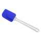 Paleta din Silicon pentru Ornat, Maner din Plastic cu Spatula Atasata, Culoare Albastru, Paleta Gatit, Palete din Silicon, Palete pentru Bucatarie, Ustensile pentru Bucatarie, Paleta de Bucatarie, Palete pentru Gatit, Ustensile pentru Gatit
