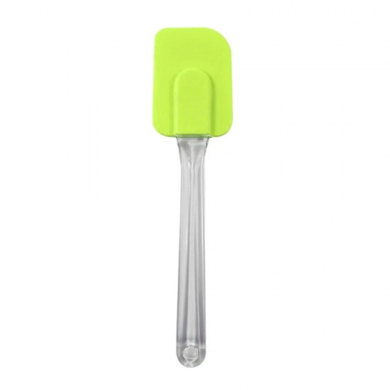 Paleta din Silicon pentru Ornat, Maner din Plastic cu Spatula Atasata, Culoare Verde, Paleta Gatit, Palete din Silicon, Palete pentru Bucatarie, Ustensile pentru Bucatarie, Paleta de Bucatarie, Palete pentru Gatit, Ustensile pentru Gatit