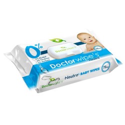 Servetele Umede DOCTOR WIPE'S Neutro Baby Wipes, 72 Buc/Pachet, cu Glicerina, Servetele Umede Bebelusi cu Glicerina, Servetele Umede pentru Copii, Servetele Umede Baby, Servetele Umede DOCTOR WIPE'S, Servetele Umede Bebelusi DOCTOR WIPE'S