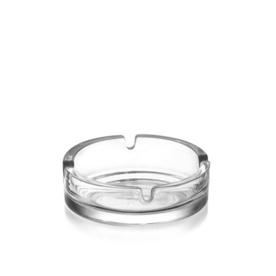 Scrumiera Rotunda de Sticla, Transparenta, Scrumiere din Sticla, Scrumiera de Sticla, Scrumiera Rotunda, Scrumiere Rotunde Sticla, Scrumiere de Masa, Scrumiera Transparenta, Articole pentru Bar