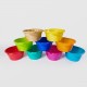 Lighean Oval cu Manere STERK, Capacitate 40 L, Dimensiune 63x52x24 cm, Material Plastic, Culoare Verde, Lighean cu Manere, Lighean Oval, Lighean Plastic